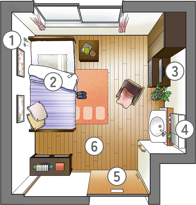 たんぽぽ田口 居室