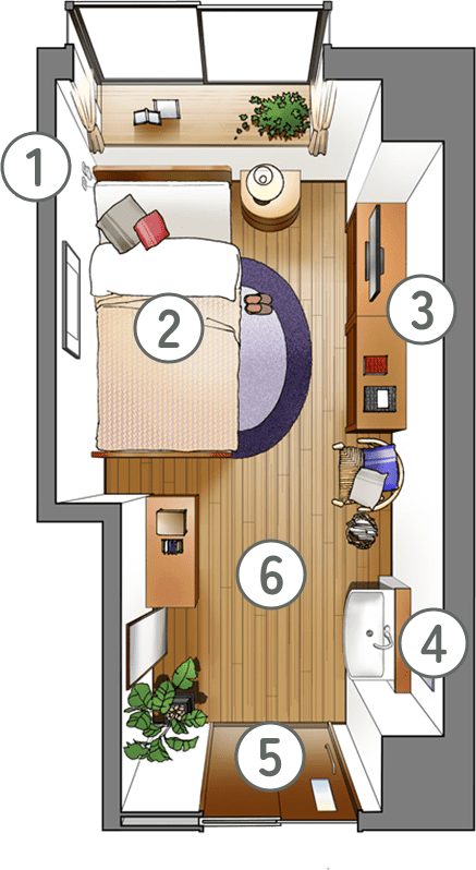 いこいの里 長尾 居室